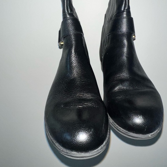 Black Boots Leather Upper Size Womens 9 Naturalizer Joylynn Knee - Picture 8 of 12